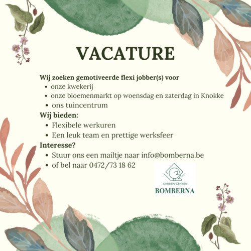 Vacature flexi